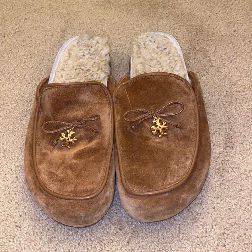 Tory Burch Women’s size 11 furry slides